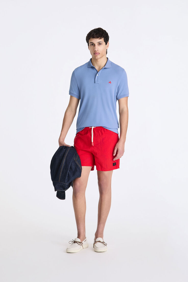 Stretch nylon pique polo shirt  Peuterey - medium