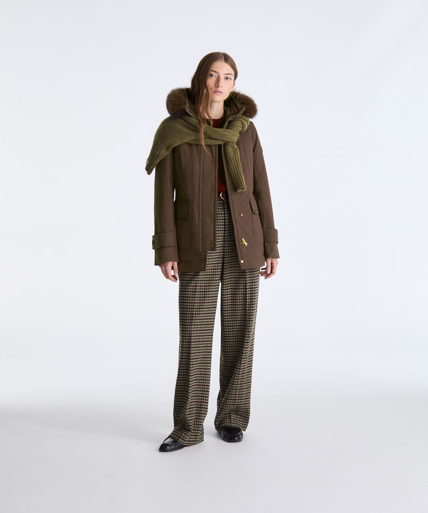 Short Jacket with Fox Fur  Peuterey - large image number 0