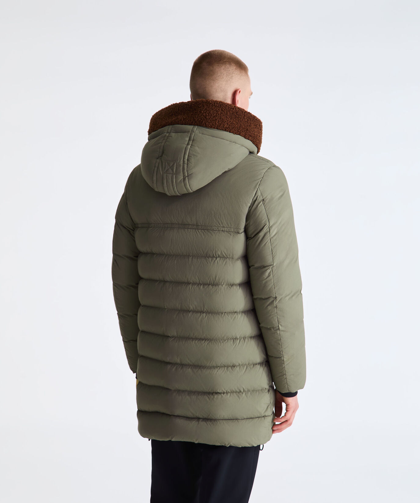 Long Down Jacket with Irregular Quilting  Peuterey - large