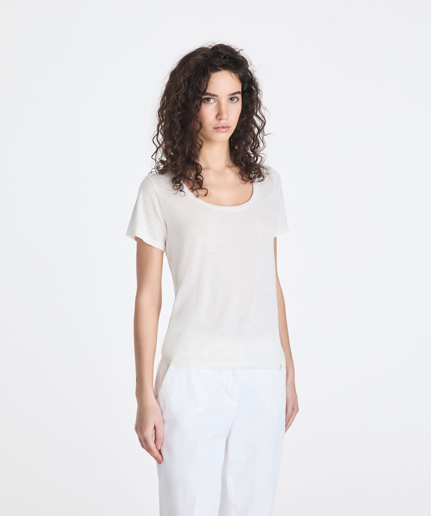 Linen-blend T-shirt  Peuterey - large image number 1