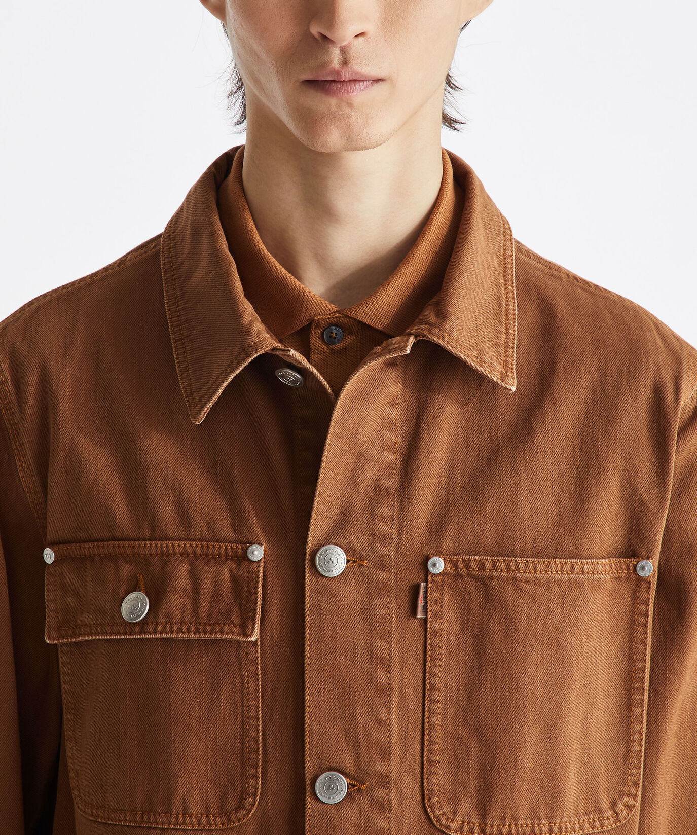 Cotton twill work jacket  Peuterey - large