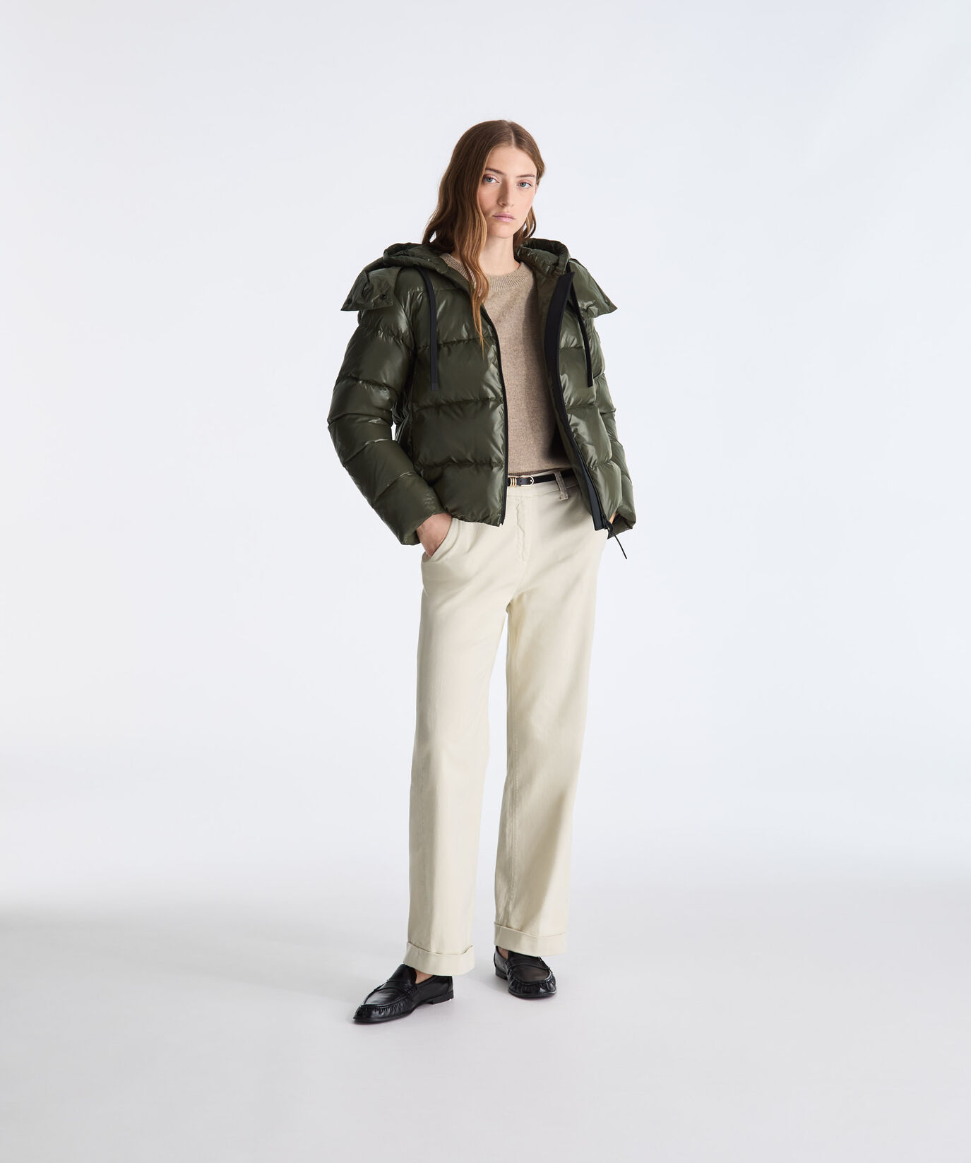 Shiny Nylon Puffer Jacket  Peuterey - large image number 0