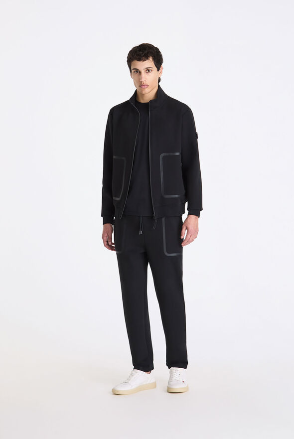 Felpa con tasche con nastrature gommate  Peuterey - medium