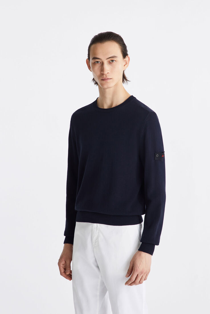 Maglia girocollo in tricot di cotone  Peuterey - medium