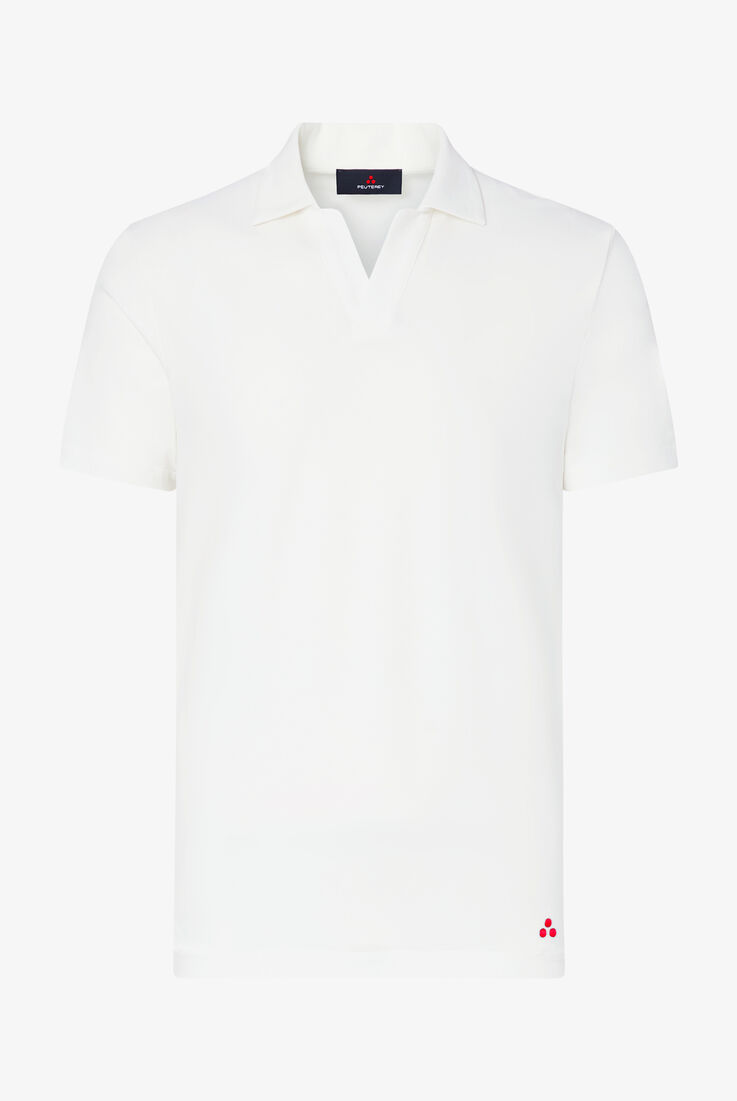 Cotton pique knit polo shirt  Peuterey - still-fondo-neutro