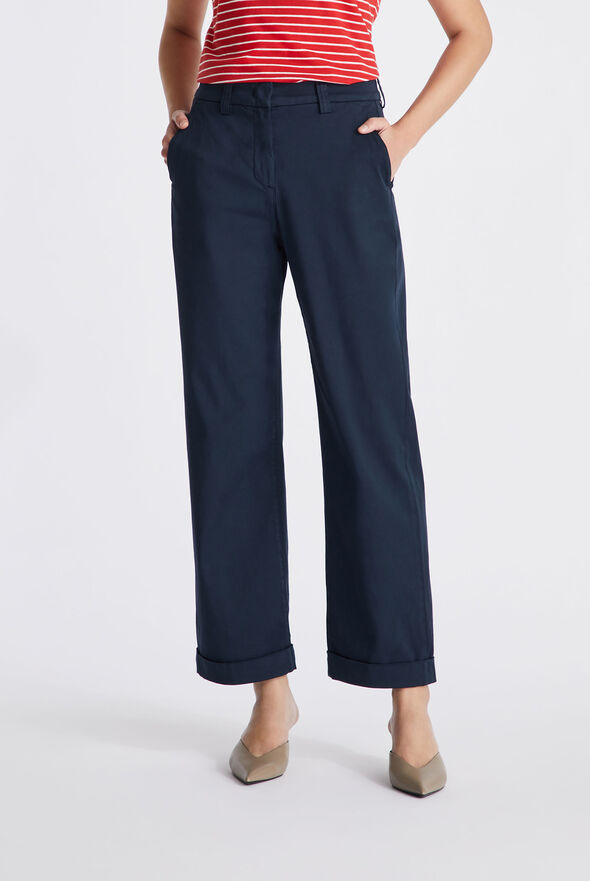 Pantaloni in gabardina di cotone stretch  Peuterey - medium