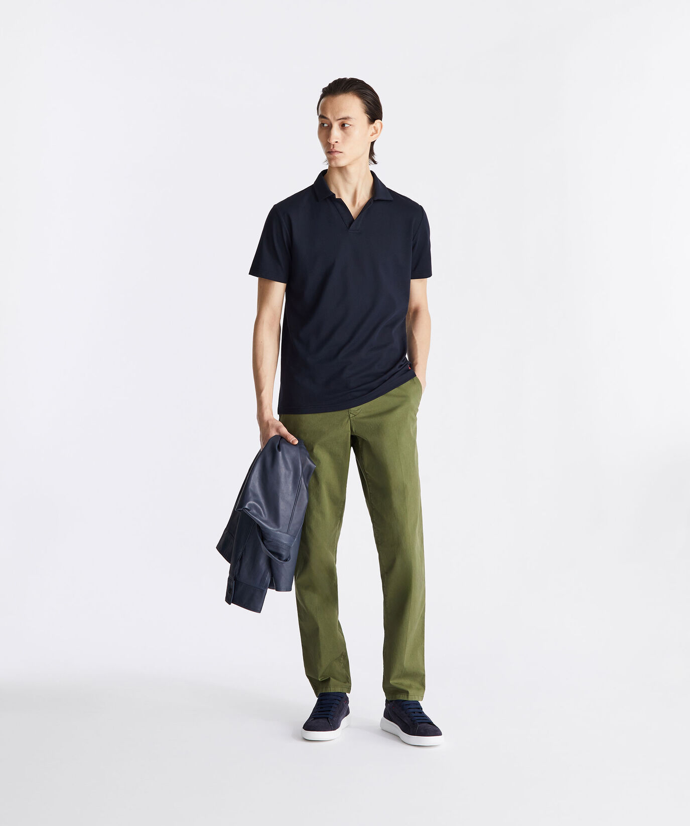 Cotton pique knit polo shirt  Peuterey - large image number 0