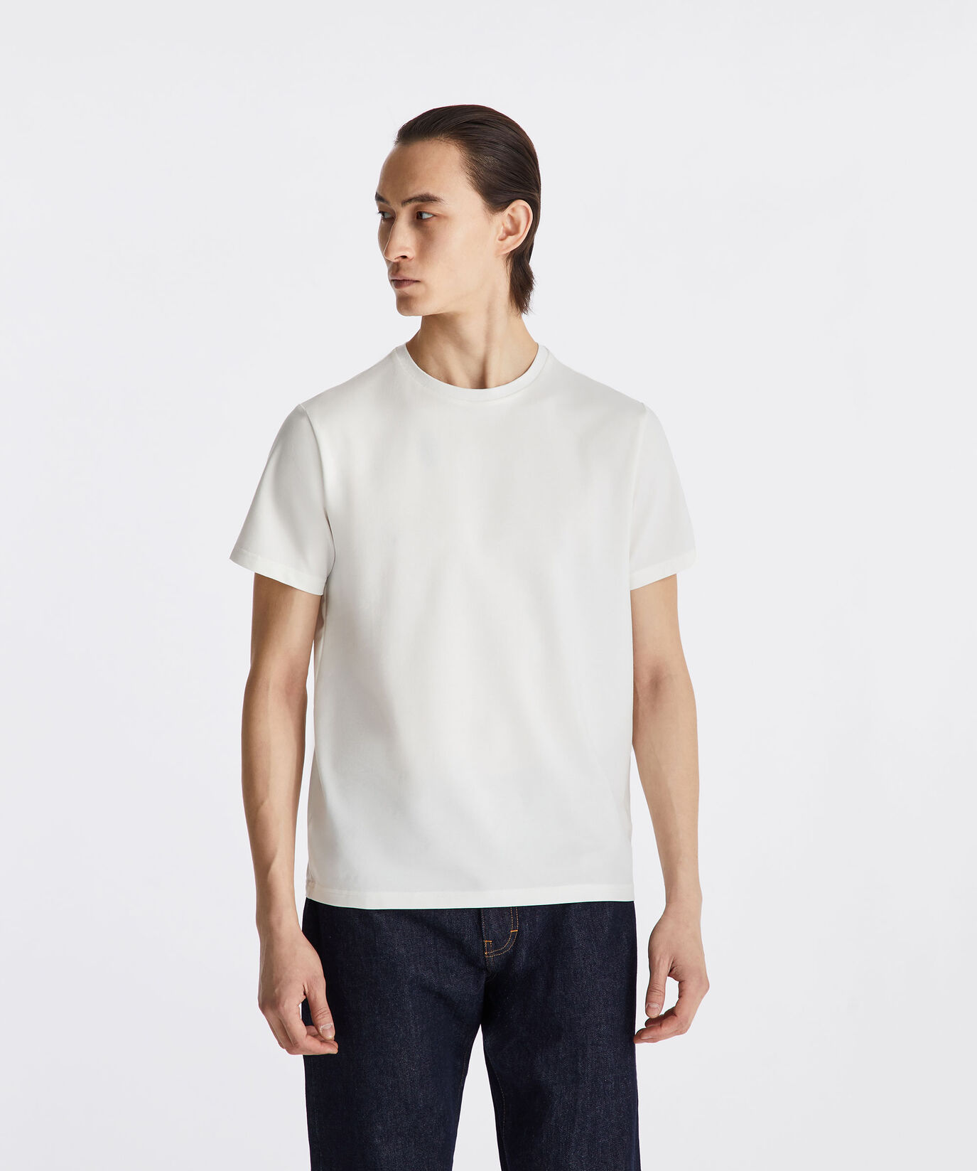 Stretch cotton and silk pique t-shirt  Peuterey - large image number 1