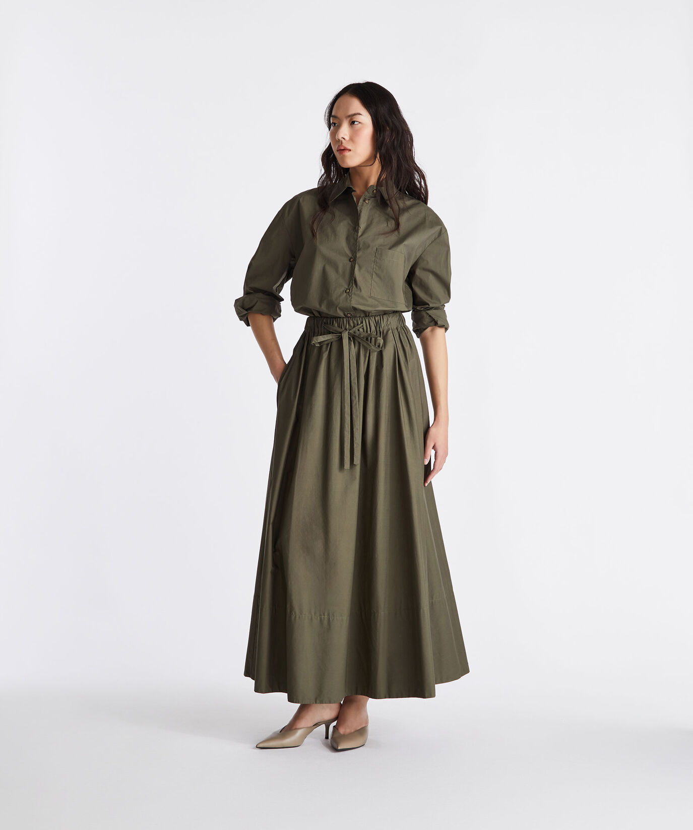 Oversize shirt with chest pocket  Peuterey - large image number 0