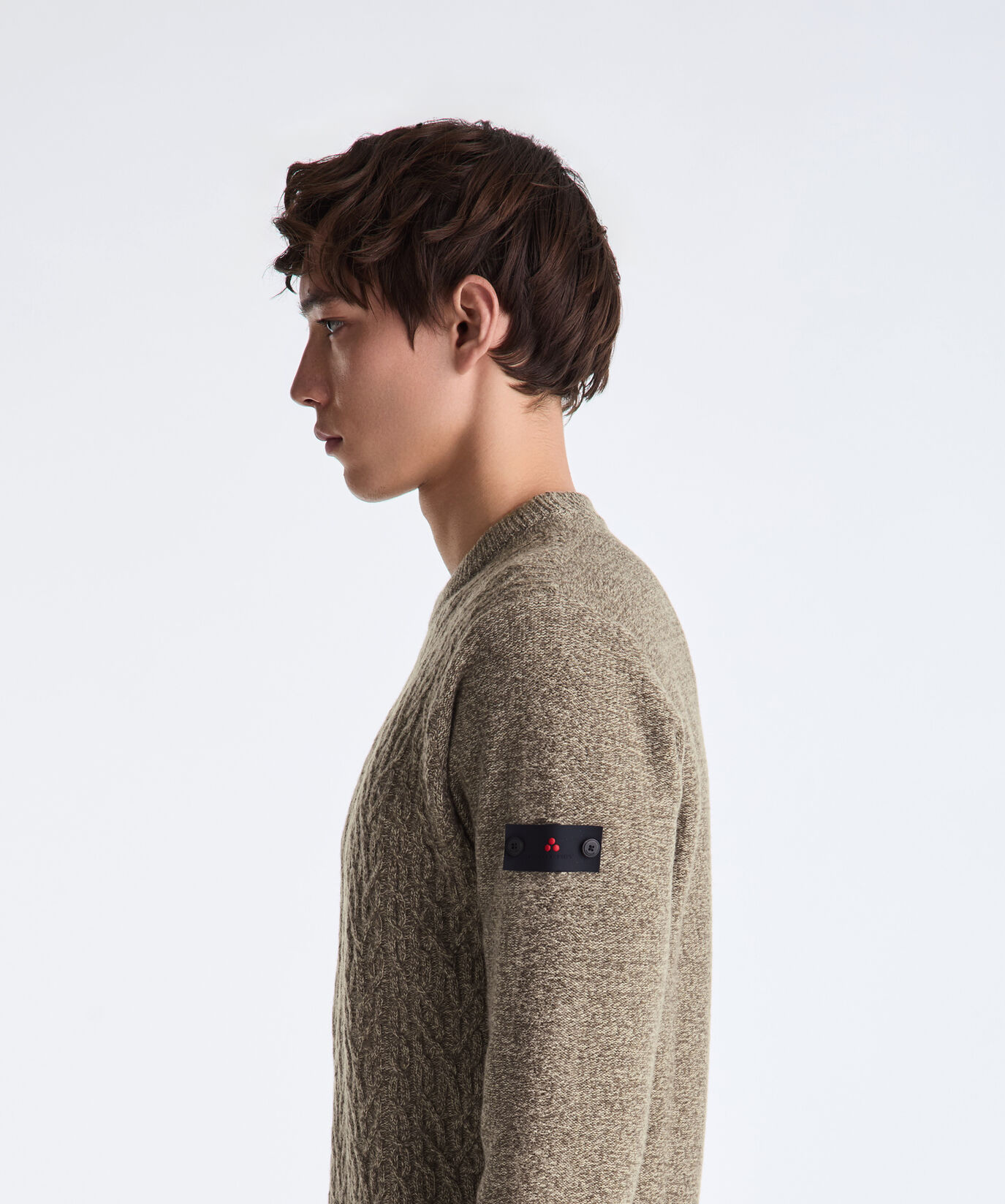 Moulin&egrave; Wool Cable Knit Sweater  Peuterey - large image number 2