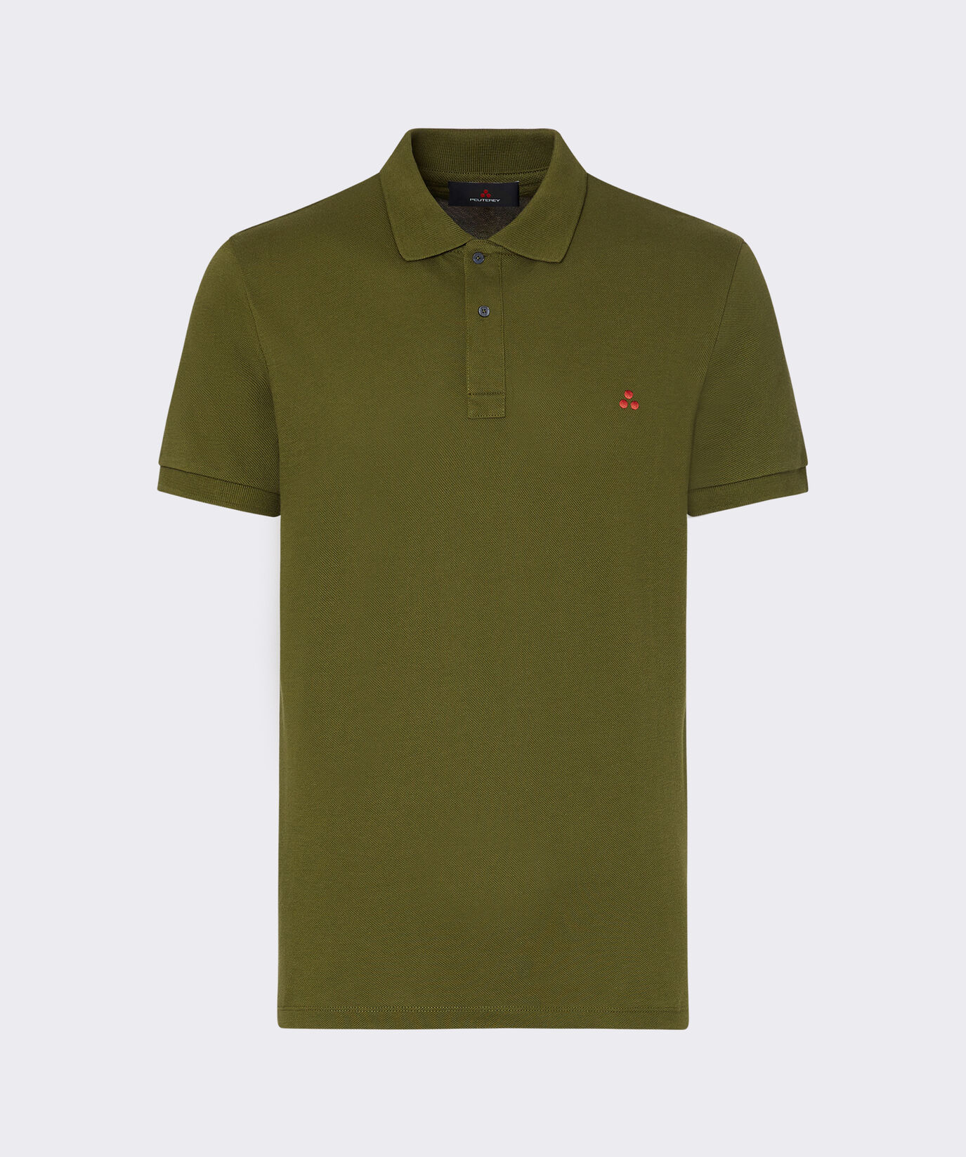 Polo en coton piqu&eacute; avec logo brod&eacute;  Peuterey - large