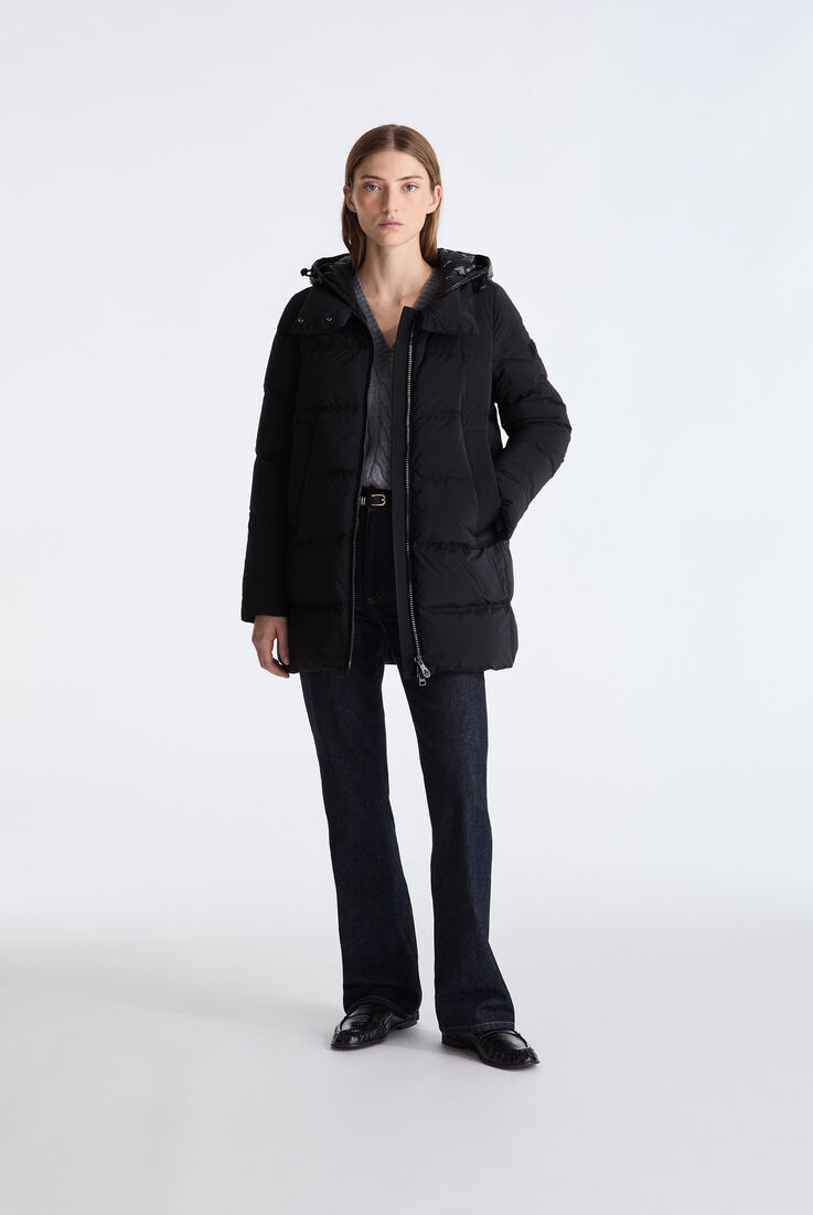 Down jacket with contrasting hood  Peuterey - medium