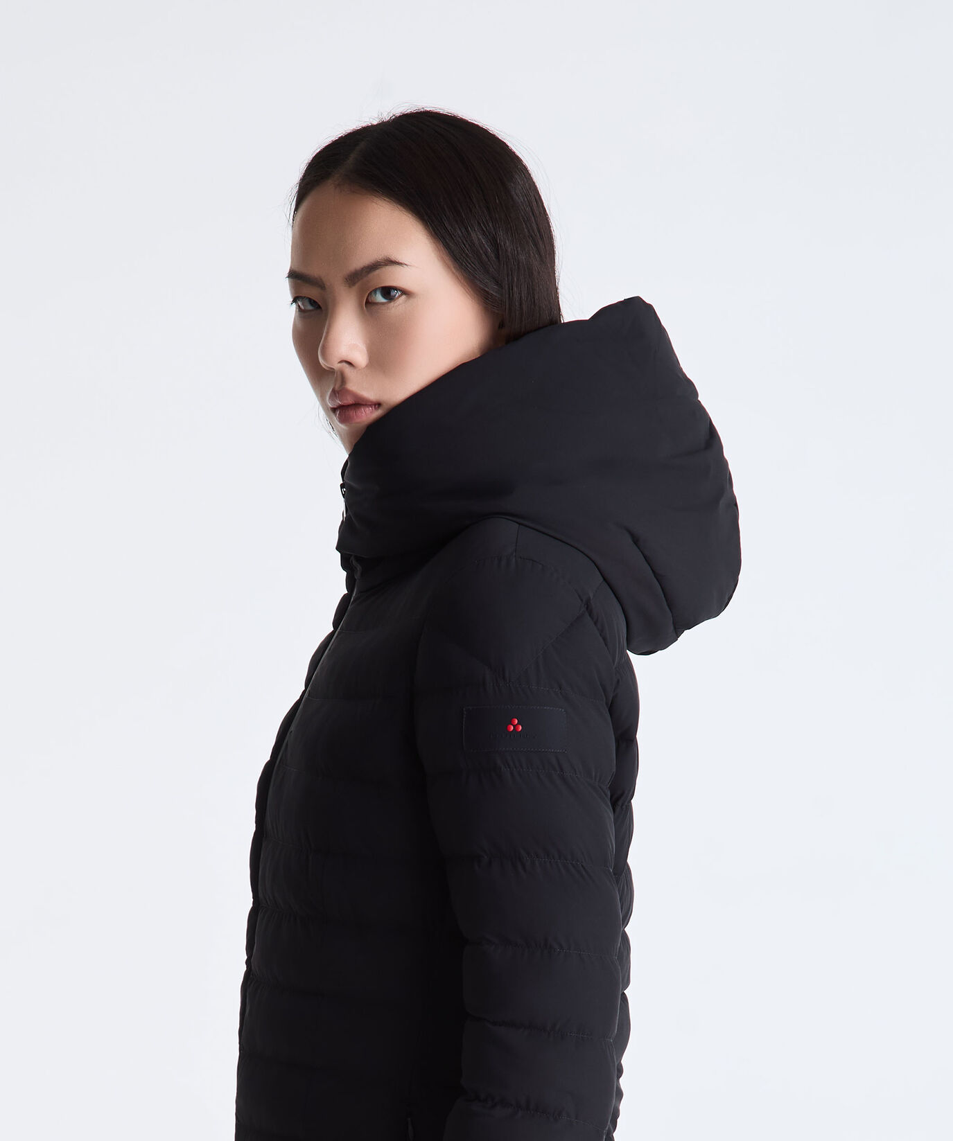 Narrow-Groove Hooded Down Jacket  Peuterey - large