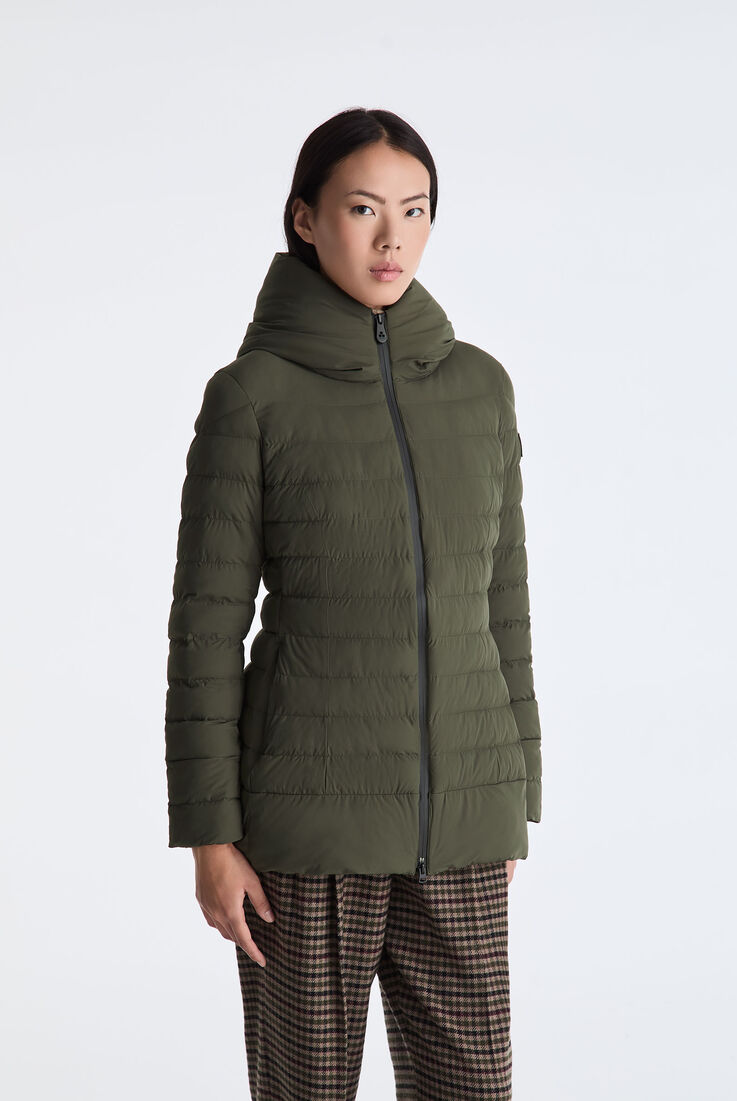 Narrow-Groove Hooded Down Jacket  Peuterey - medium