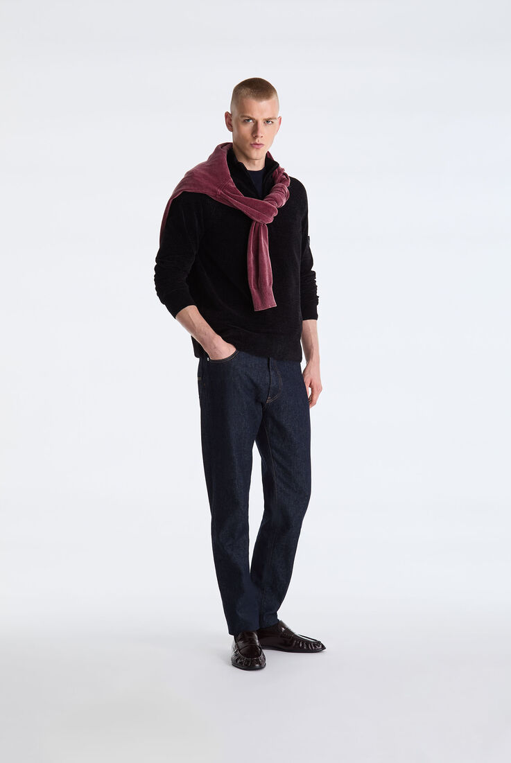 Plain Chenille Sweater with Half Zip  Peuterey - medium