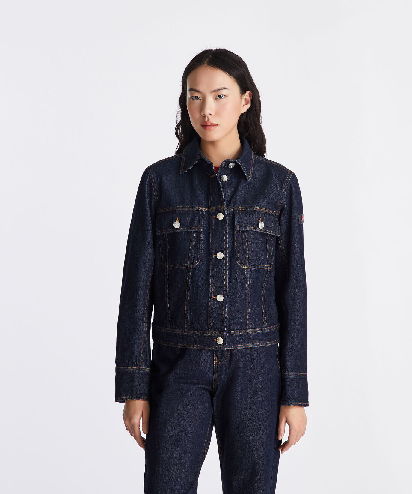 Short denim overshirt  Peuterey - large image number 1