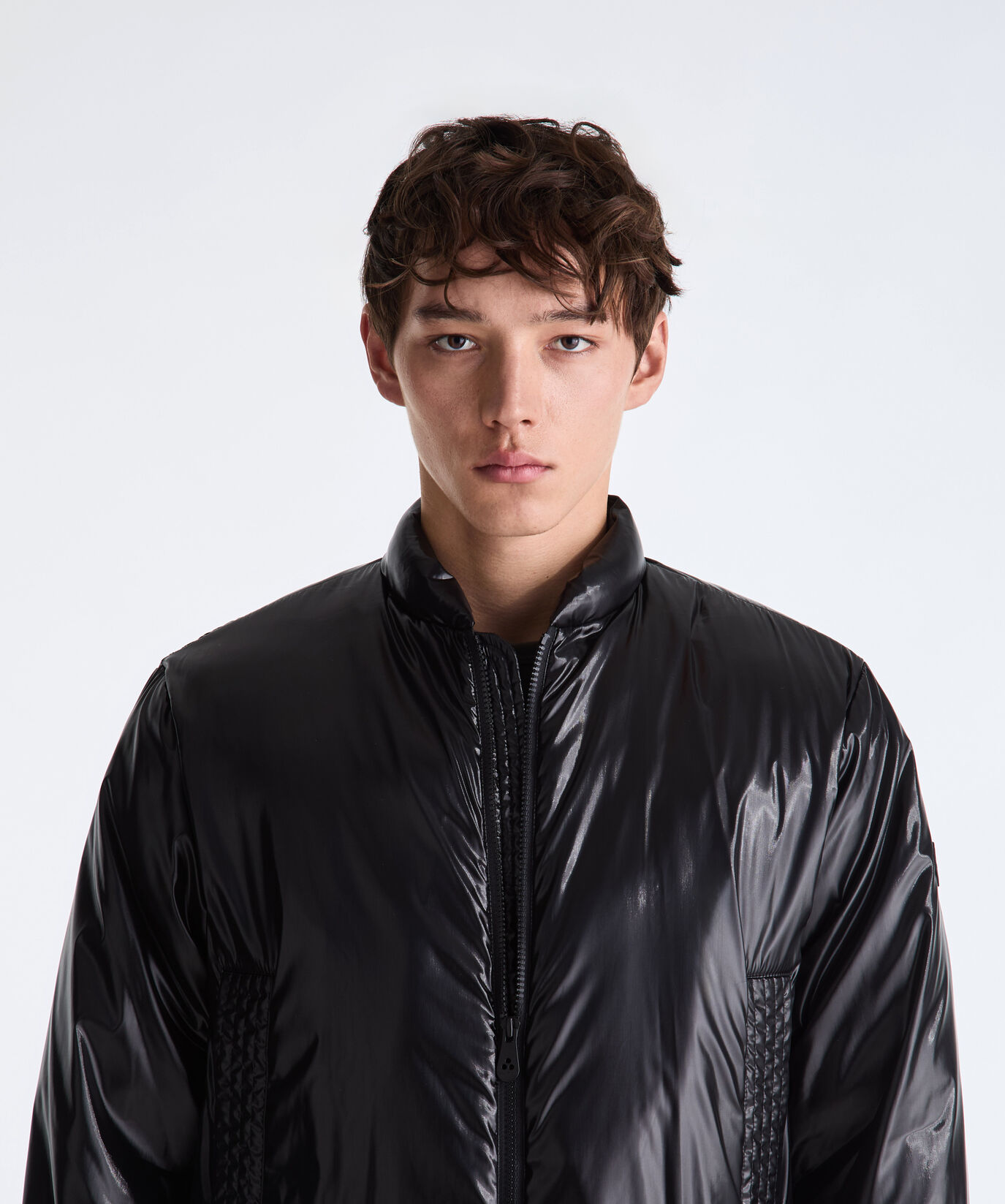 Shiny Nylon Bomber Jacket  Peuterey - large image number 4