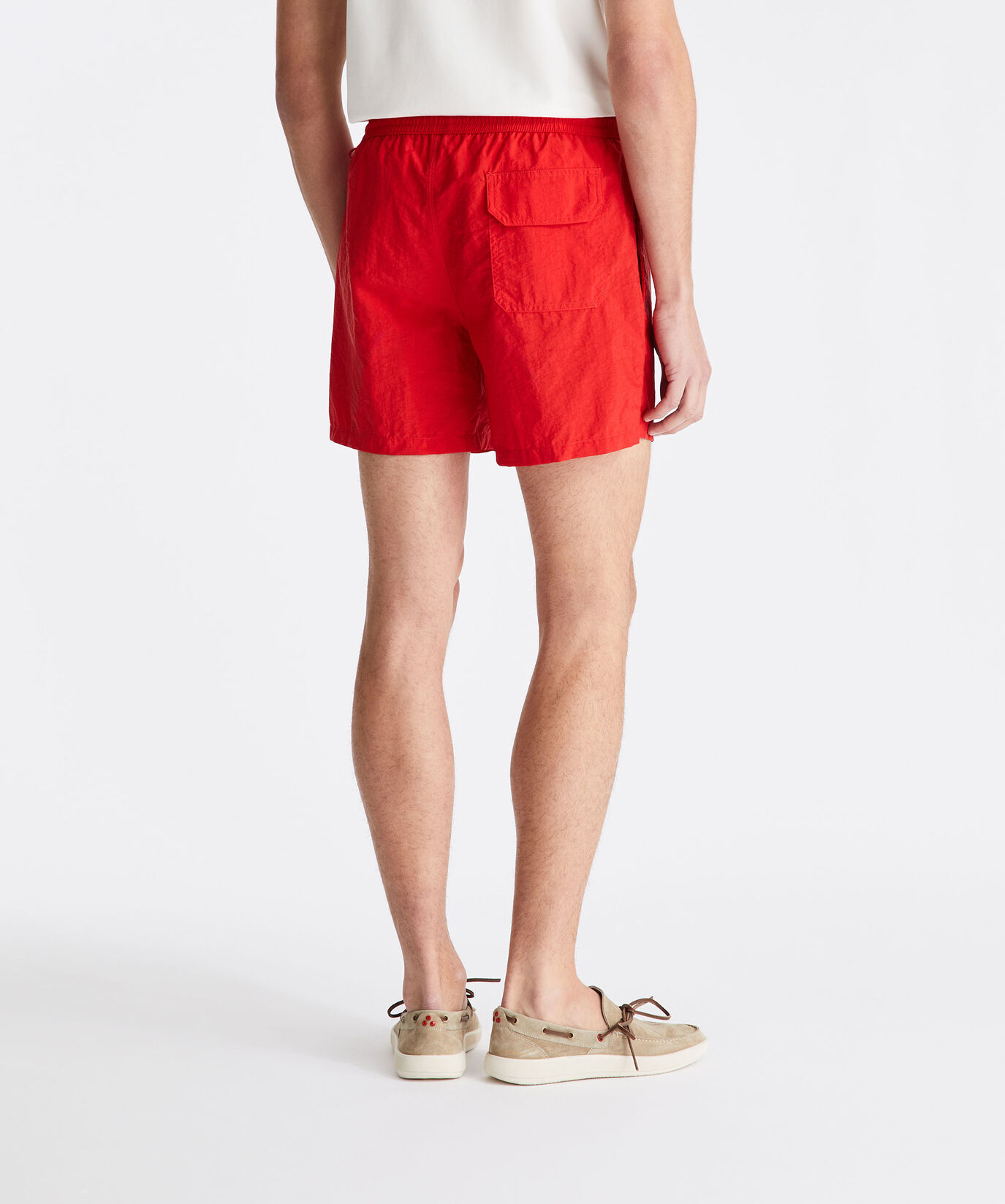 Wrinkled-effect swim trunks  Peuterey - large