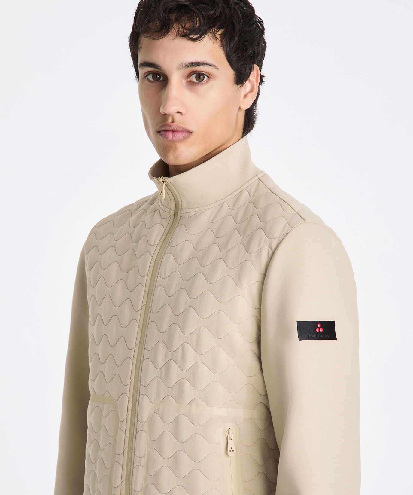 Bomber jacket with wave quilting  Peuterey - large