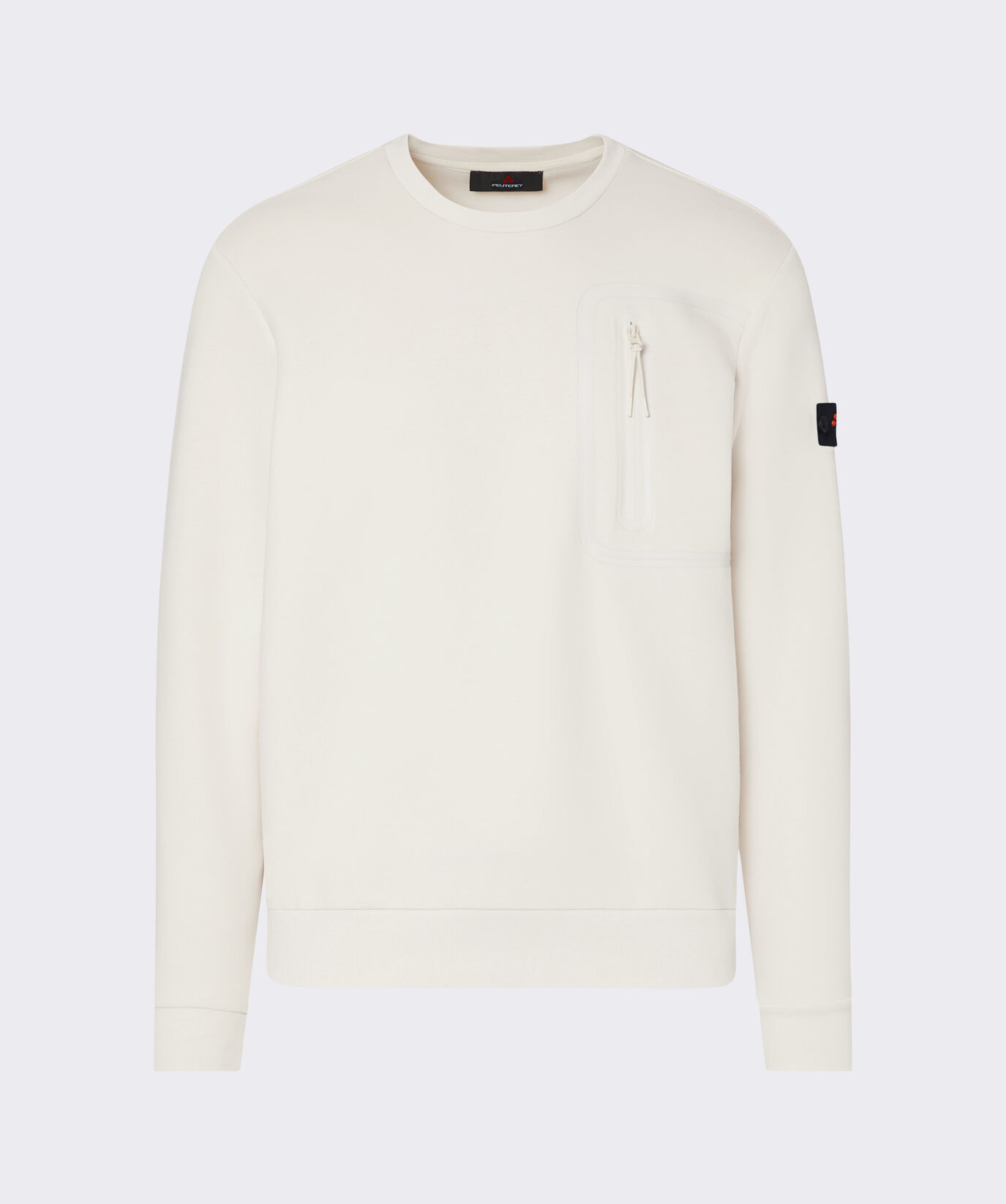 Sweat-shirt avec poche et d&eacute;tails gans&eacute;s  Peuterey - large