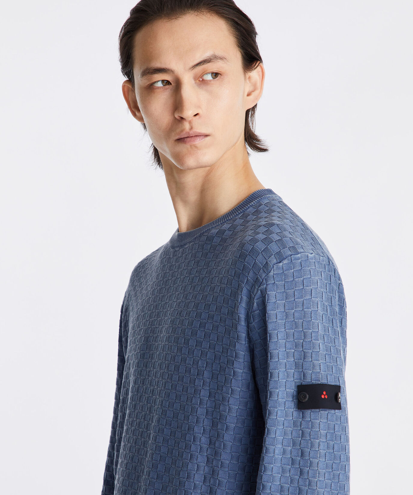 Maglia con lavorazione geometrica  Peuterey - large