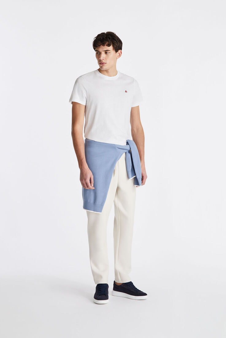 Cotton T-shirt with embroidered logo  Peuterey - medium