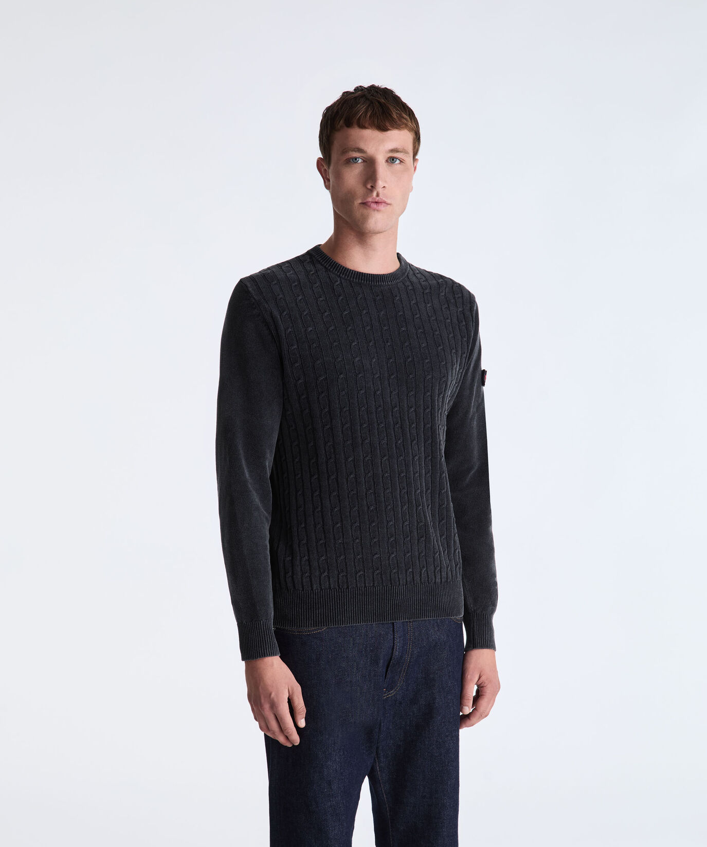 Chenille Cable Knit Sweater  Peuterey - large image number 1