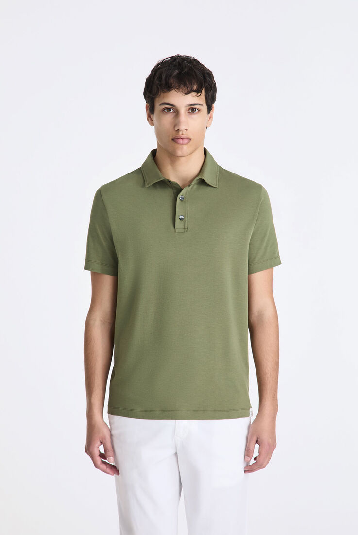 Stretch cotton jersey polo shirt  Peuterey - medium
