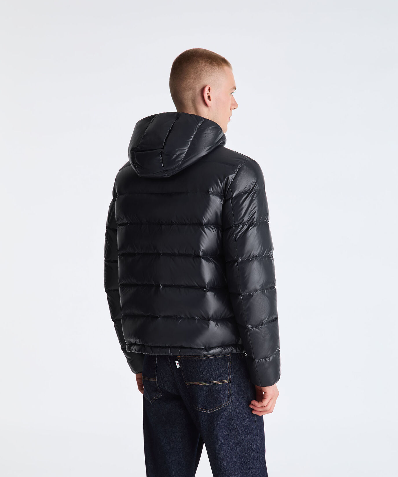 Nylon Hooded Down Jacket  Peuterey - large