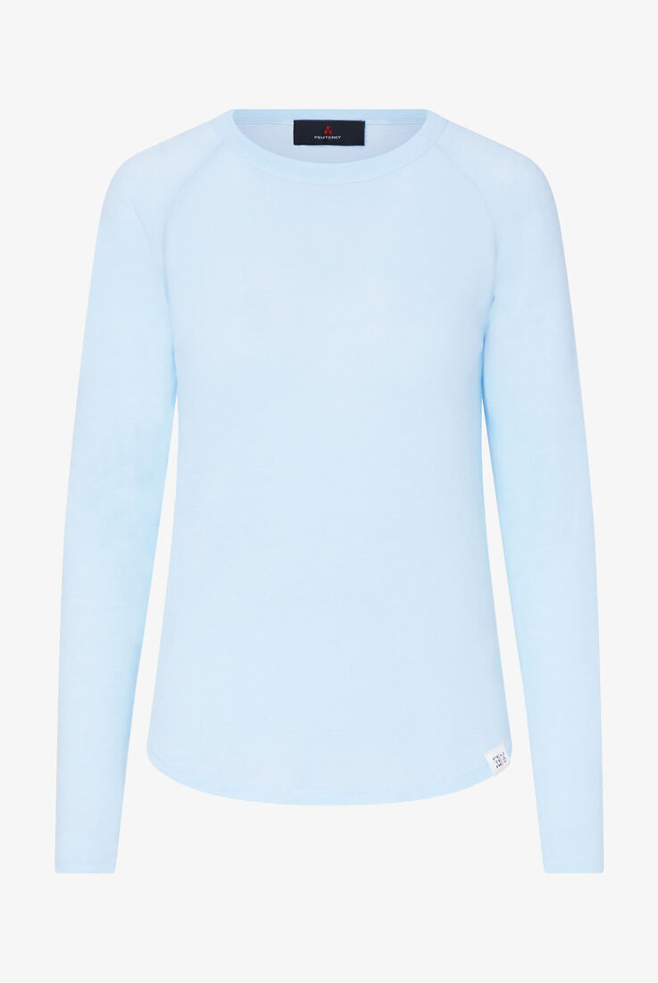 Long-sleeved linen-blend T-shirt  Peuterey - still-fondo-neutro