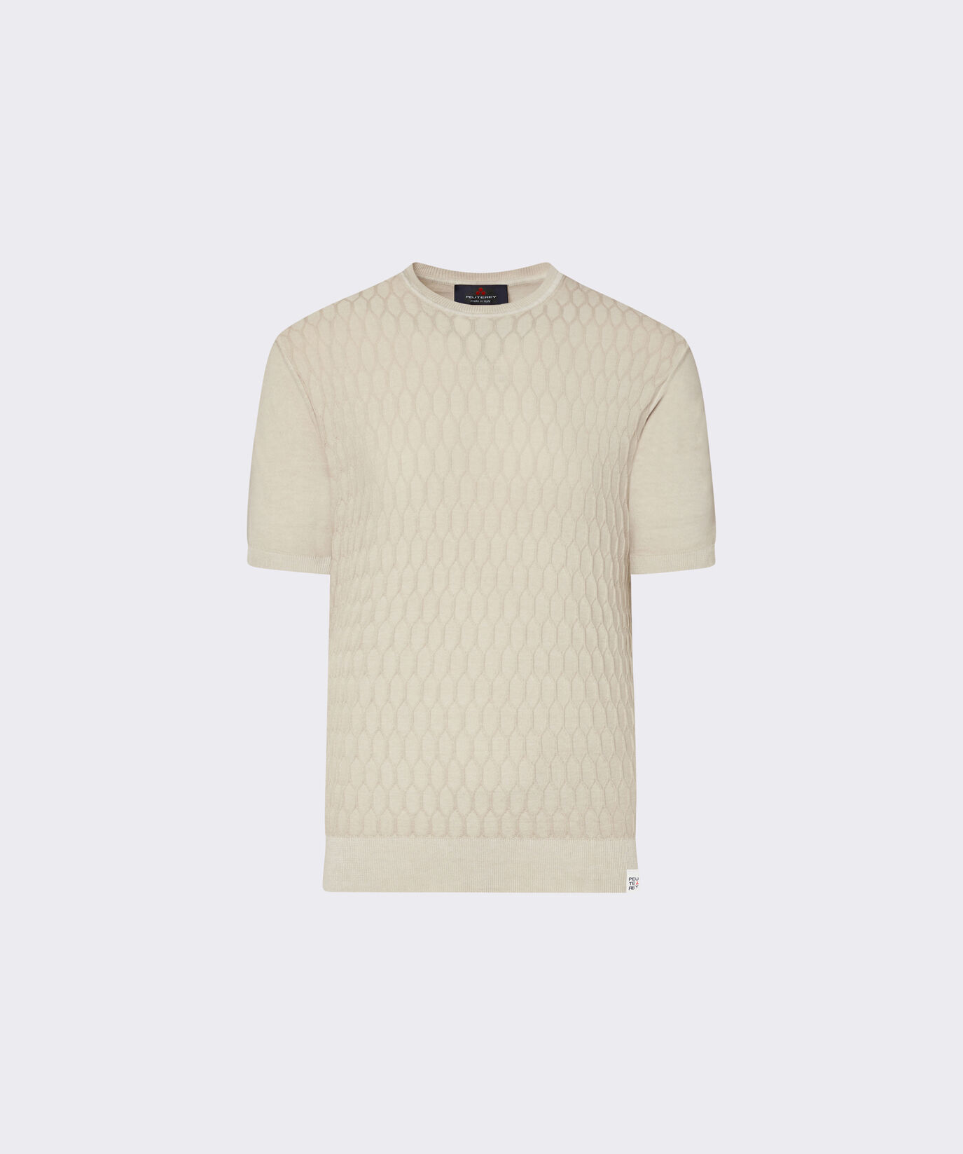 T-shirt with geometric pattern  Peuterey - large