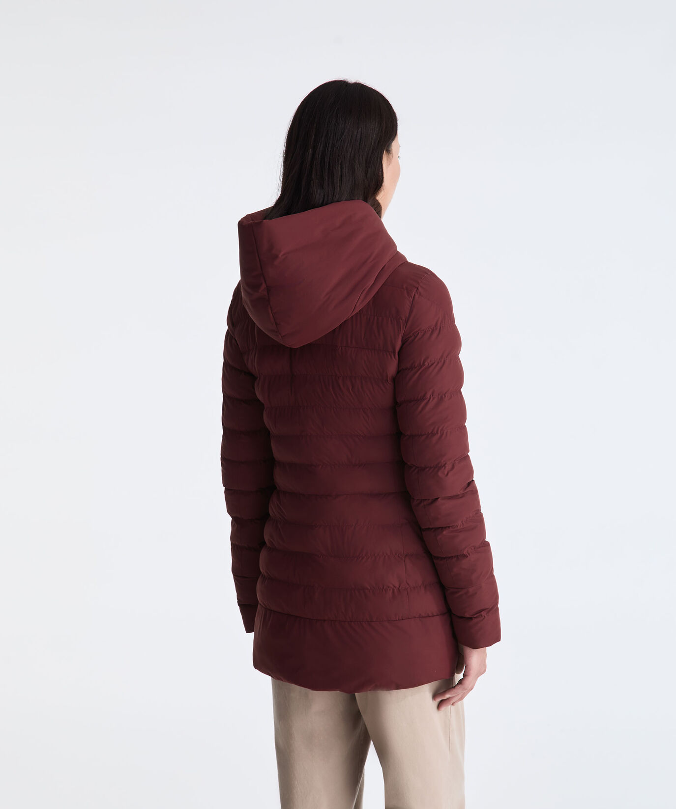 Narrow-Groove Hooded Down Jacket  Peuterey - large