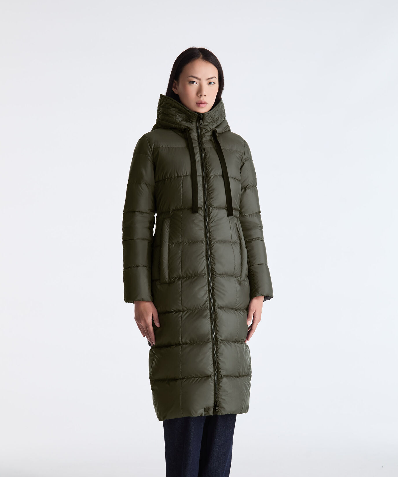 Recycled Polyester Long Down Jacket  Peuterey - large image number 1
