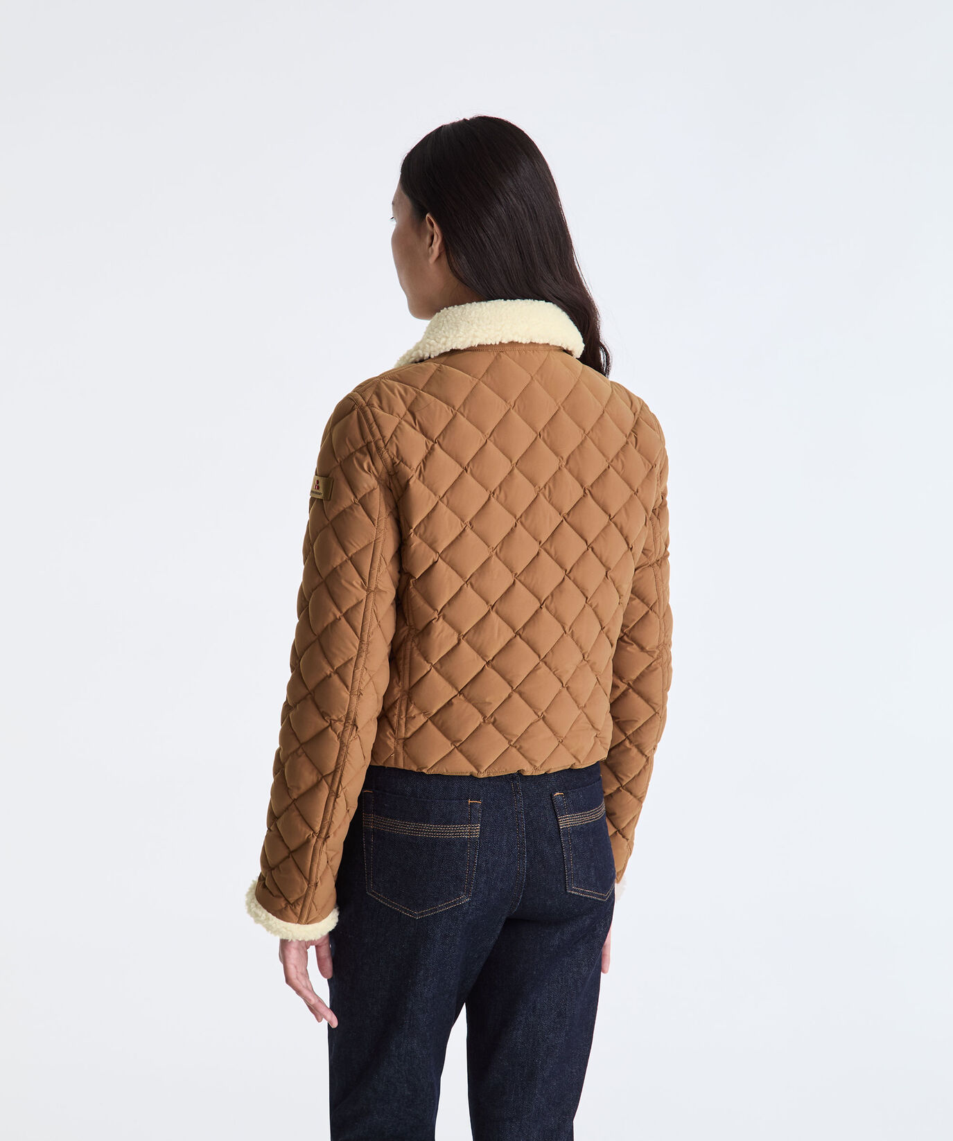 Down jacket with diamond-shaped quilting  Peuterey - large image number 3