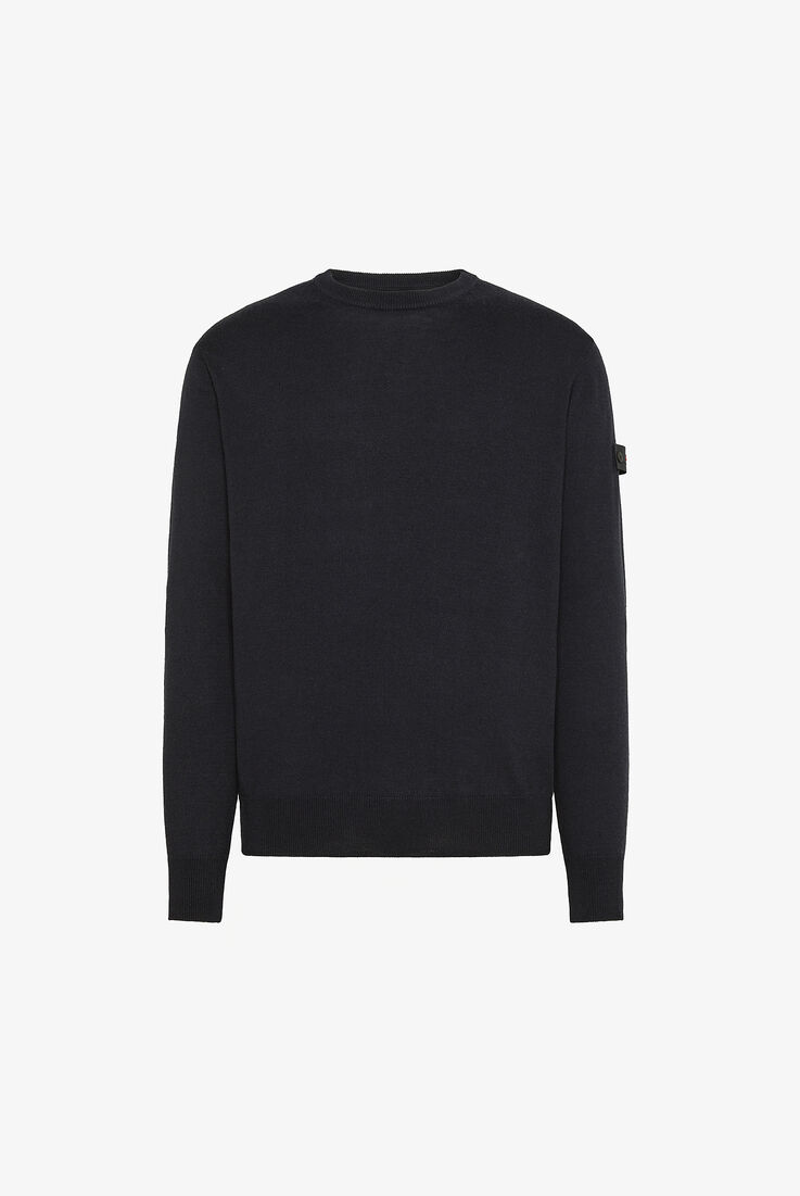 Wool and Cotton Blend Sweater  Peuterey - still-fondo-neutro