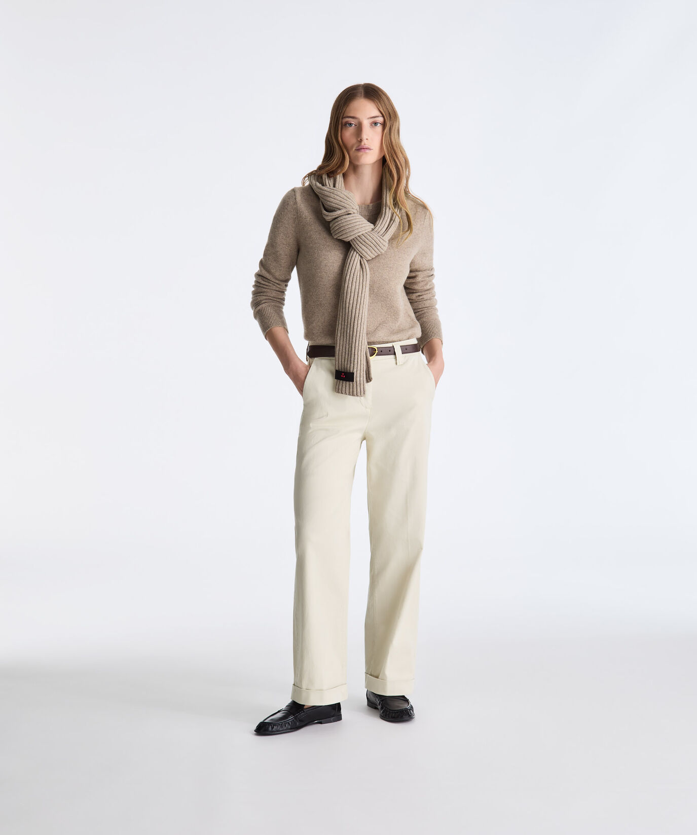 Pantaloni in gabardina stretch  Peuterey - large image number 0