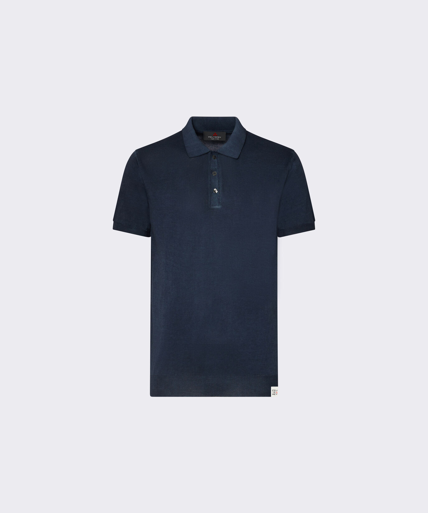 Polo in tricot di cotone crepe  Peuterey - large