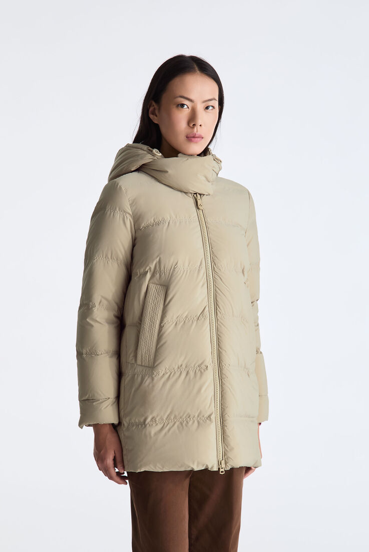 Down jacket with contrasting hood  Peuterey - medium