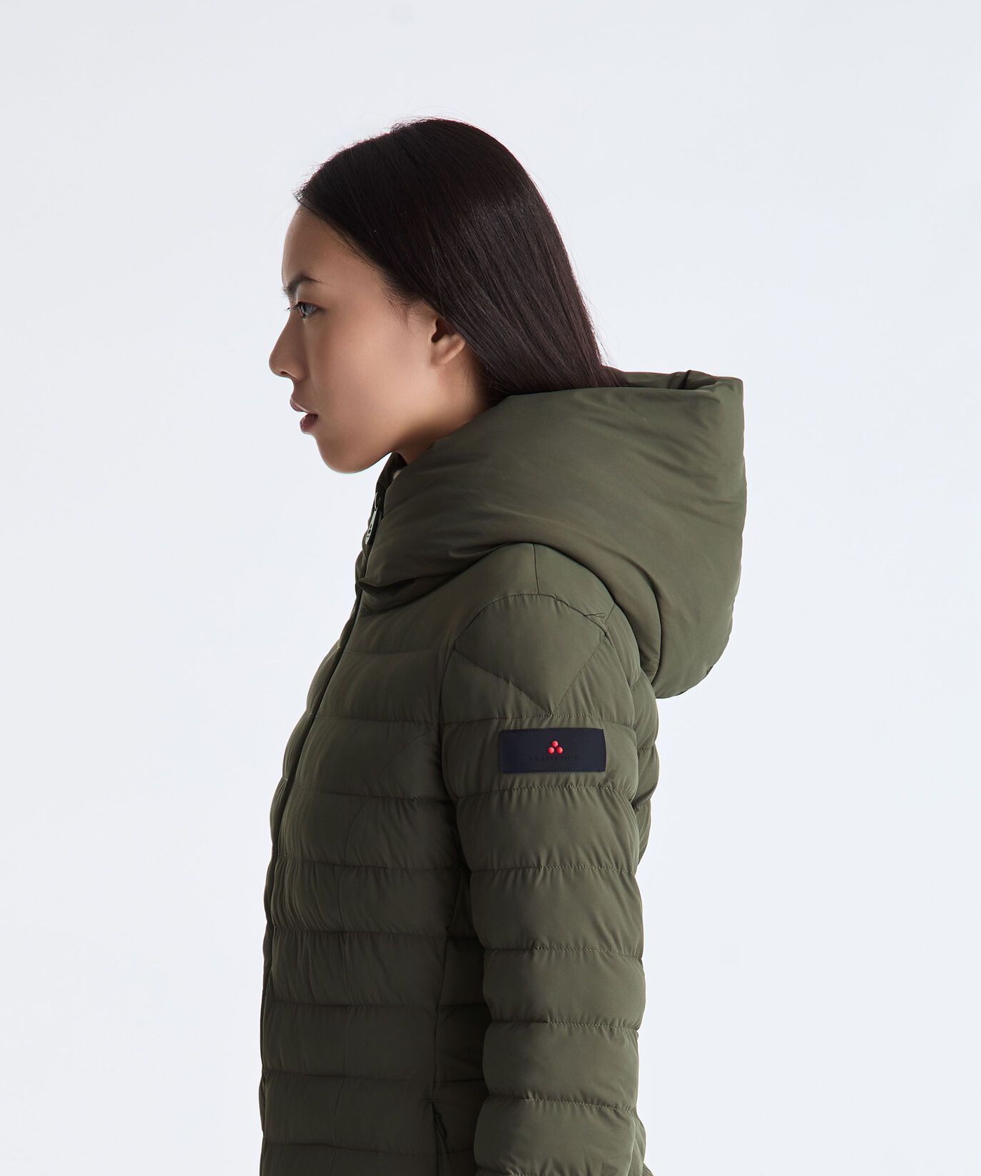 Narrow-Groove Hooded Down Jacket  Peuterey - large