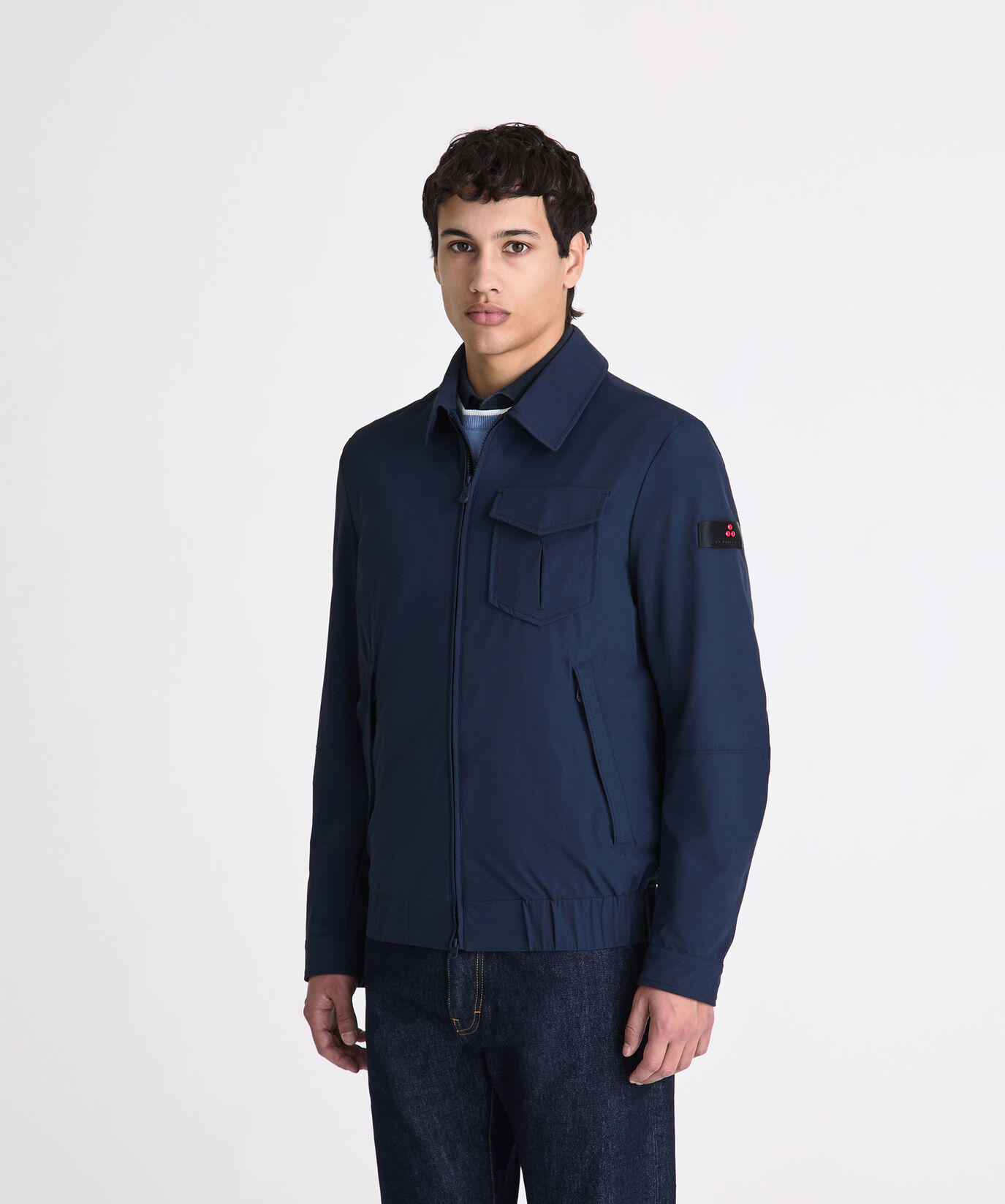 Chaqueta b&oacute;mber con cuello camisero  Peuterey - large image number 1