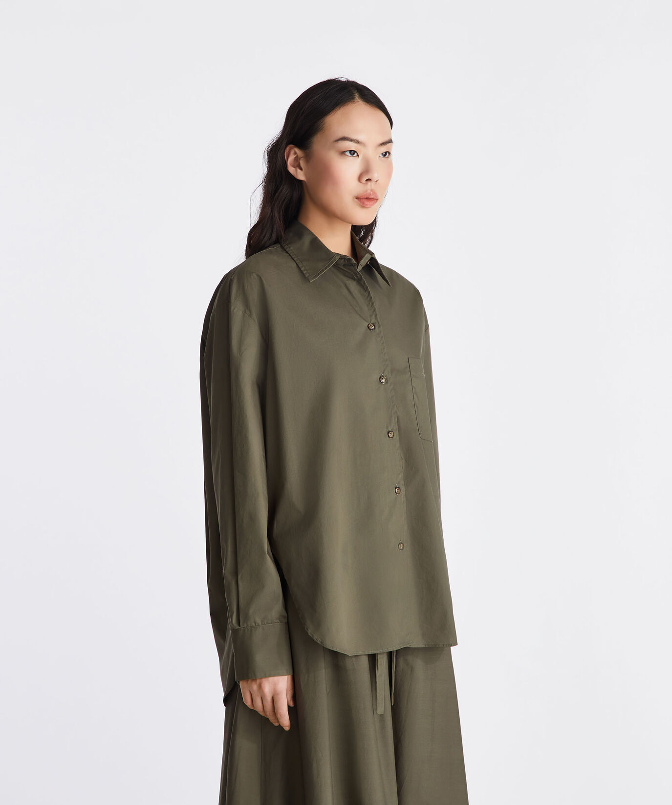 Oversize shirt with chest pocket  Peuterey - large image number 1