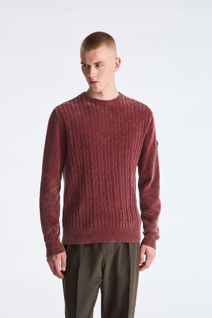 Chenille Cable Knit Sweater  Peuterey - medium