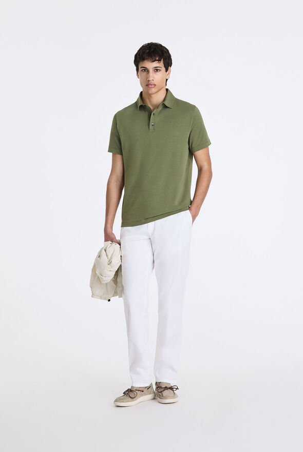 Stretch cotton jersey polo shirt  Peuterey - medium