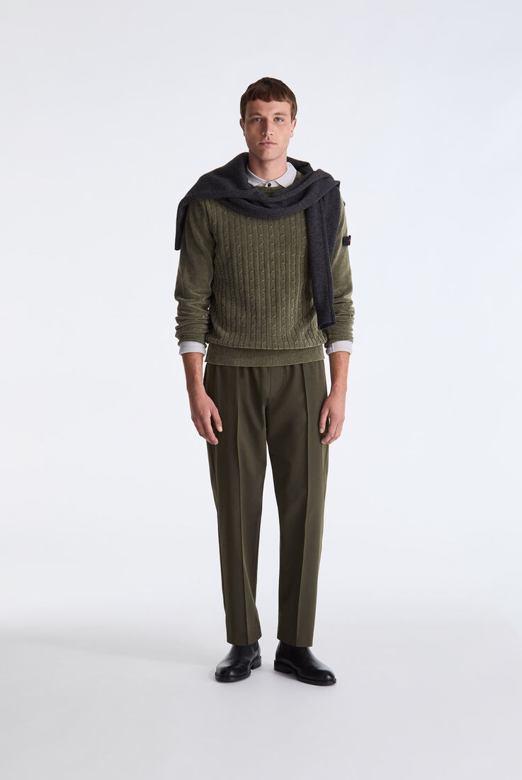 Chenille Cable Knit Sweater  Peuterey - medium