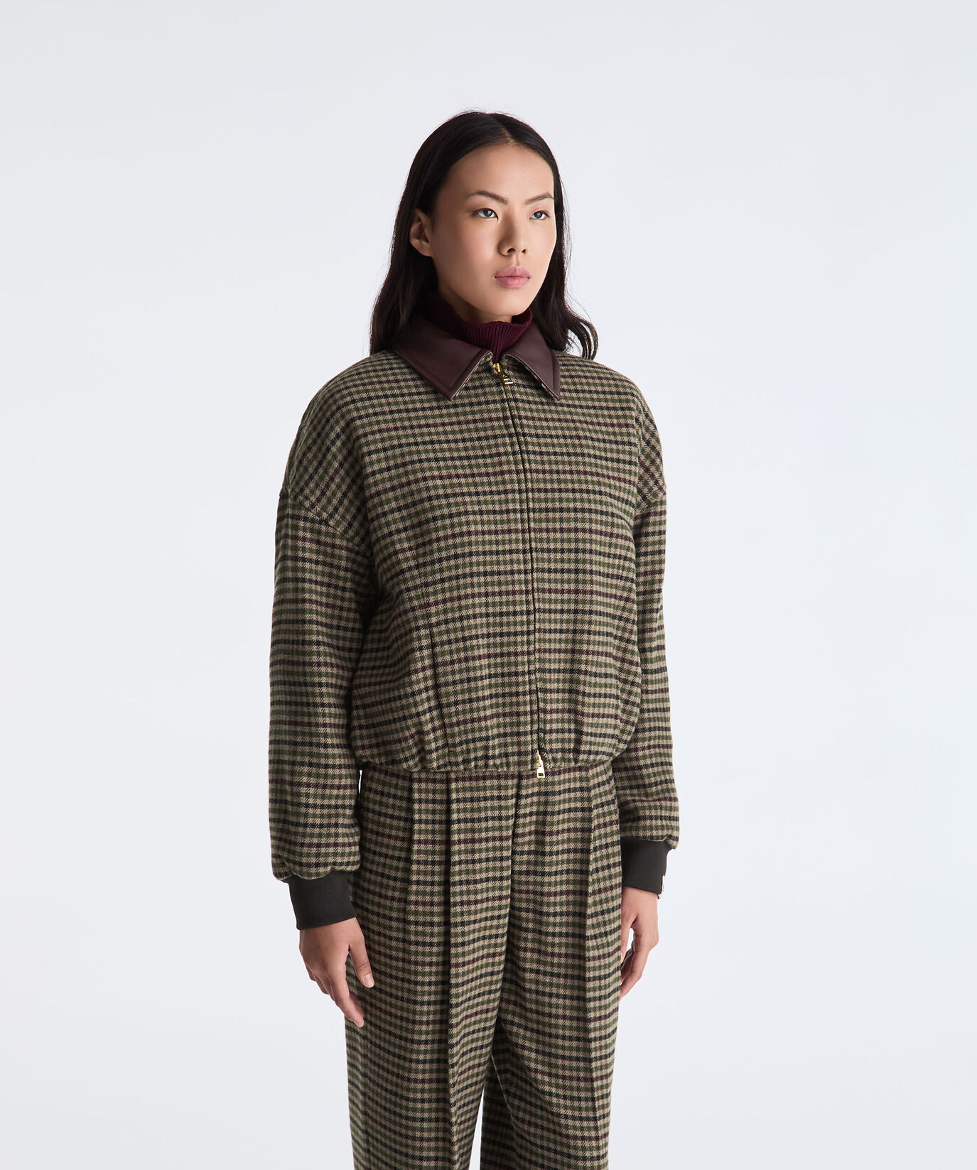Checked Bomber Jacket  Peuterey - large image number 1