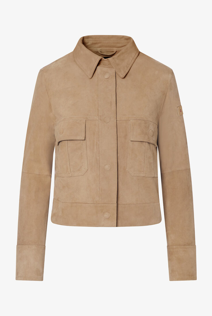Suede leather shirt  Peuterey - still-fondo-neutro