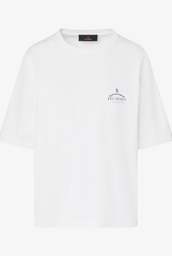 T-shirt avec imprim&eacute; sur la poitrine  Peuterey - still-fondo-neutro