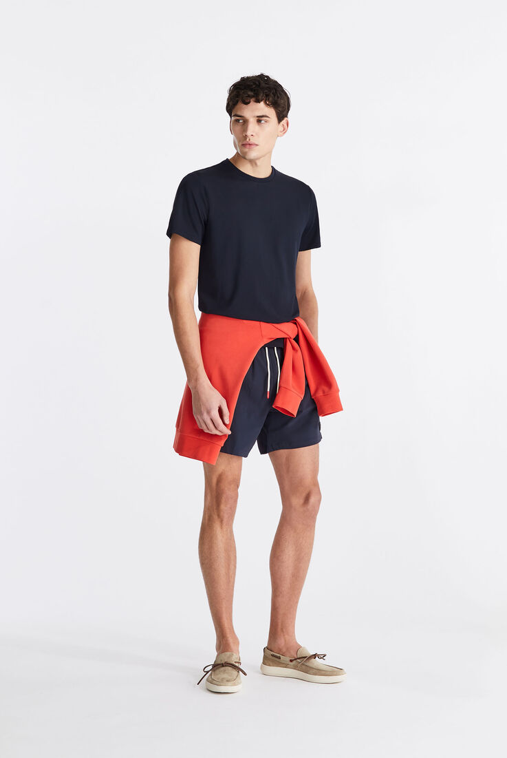 Stretch cotton and silk pique t-shirt  Peuterey - medium