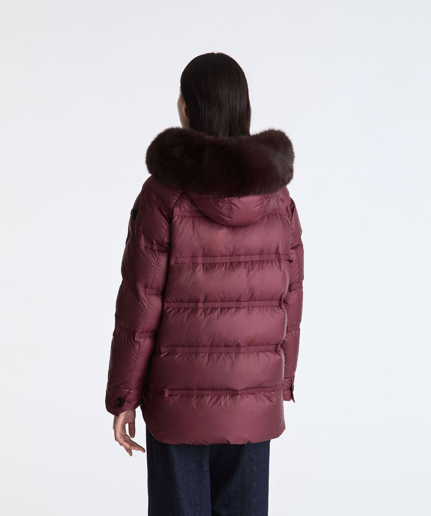 Puffer Jacket with Fur Edging  Peuterey - large
