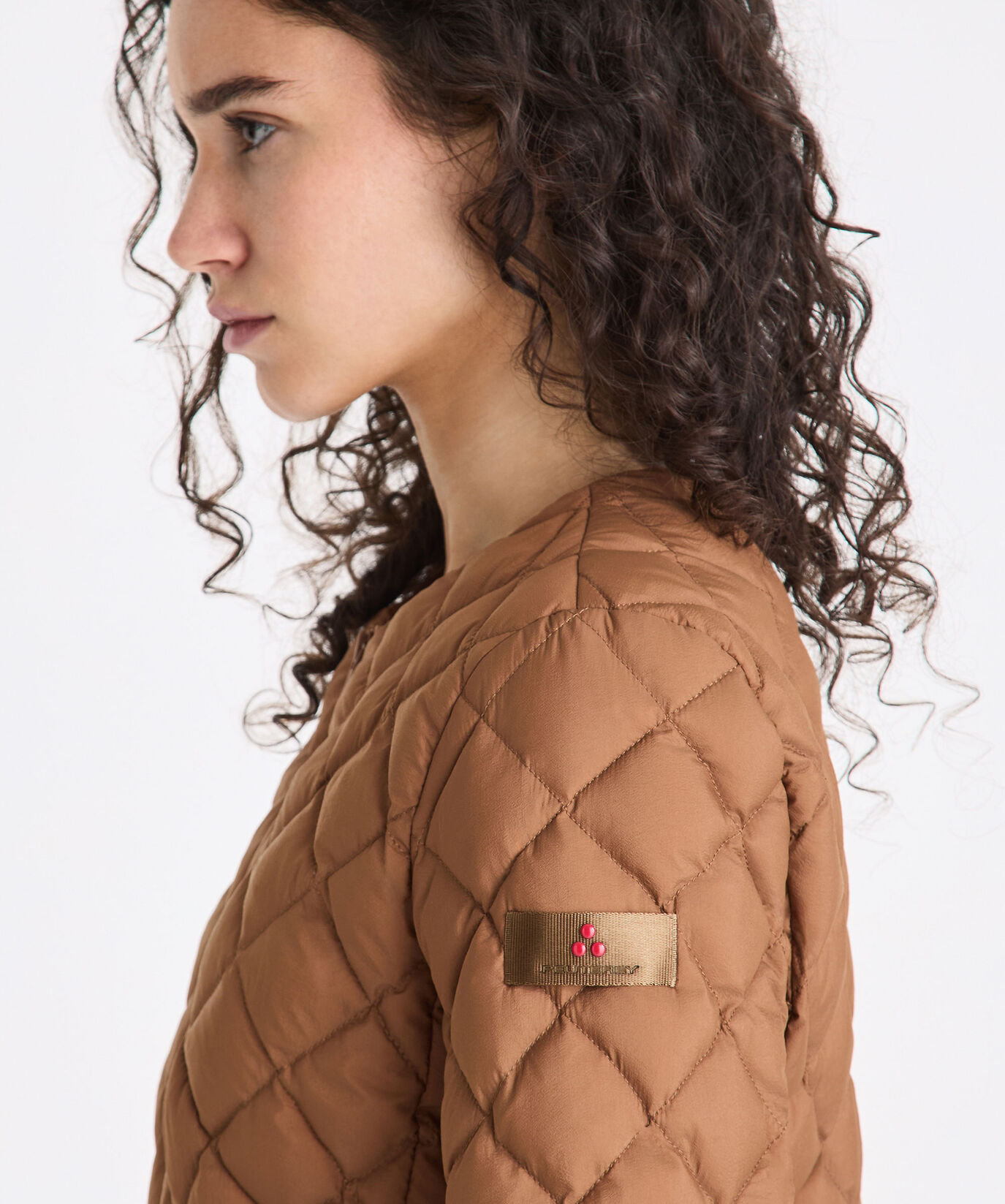 Piumino super leggero con trapunta a rombi  Peuterey - large
